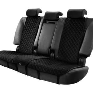 CZARNE POKROWCE NA TYLNE SIEDZENIA