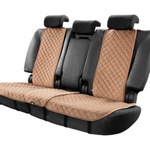 BRĄZOWE POKROWCE NA TYLNE SIEDZENIA