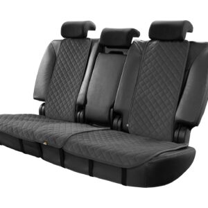 CIEMNOSZARE POKROWCE NA TYLNE SIEDZENIA