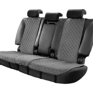 SZARE POKROWCE NA TYLNE SIEDZENIA