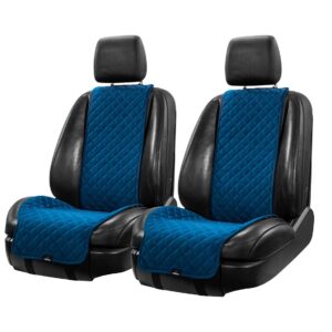 SZEROKIE GRANATOWE POKROWCE NA PRZEDNIE SIEDZENIA