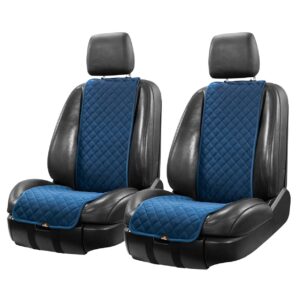 WĄSKIE, GRANATOWE POKROWCE NA PRZEDNIE SIEDZENIA